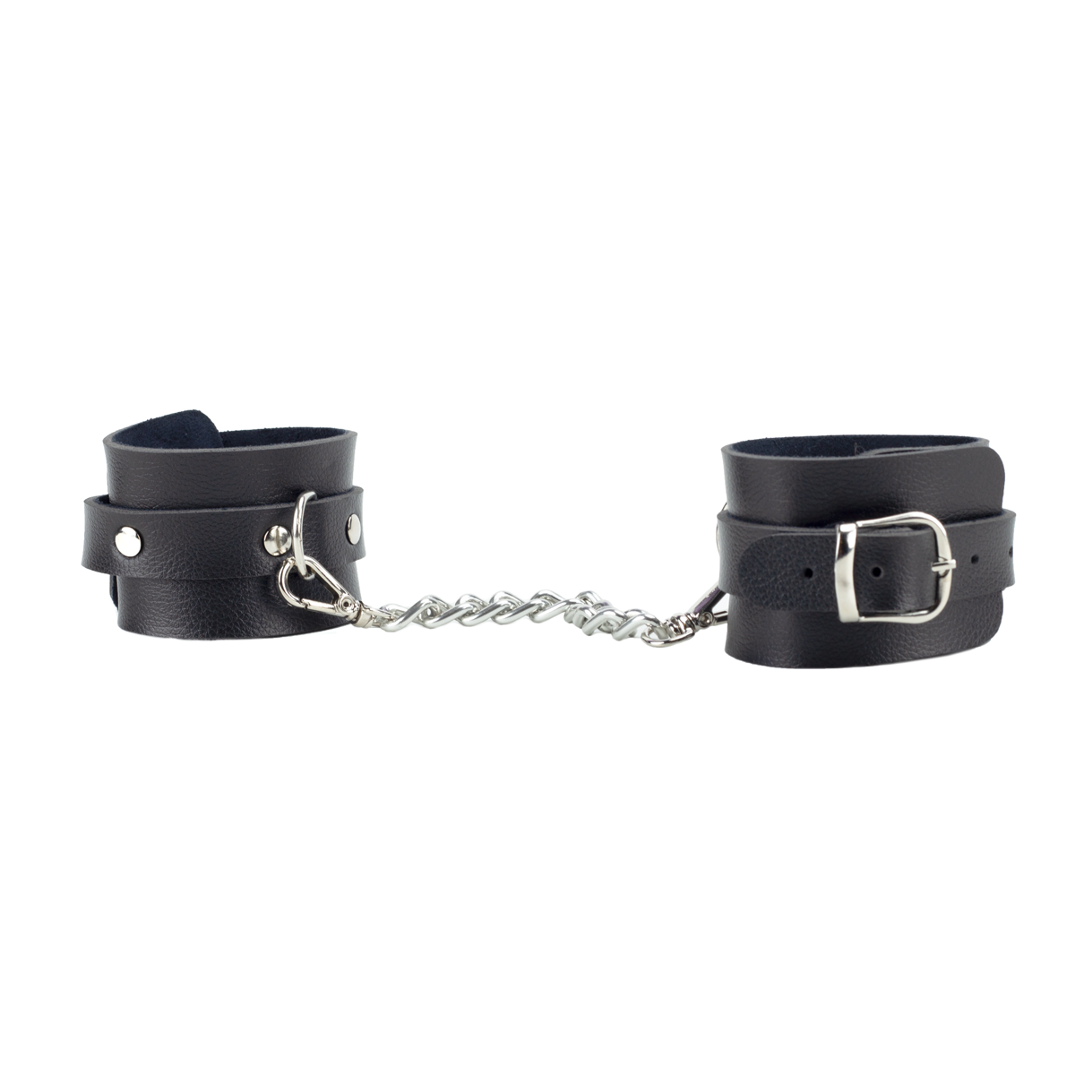 Par de Bracelete Top com Fivelas, Mosquetões e Correntes - Exclusiva Linha Sado - 6
