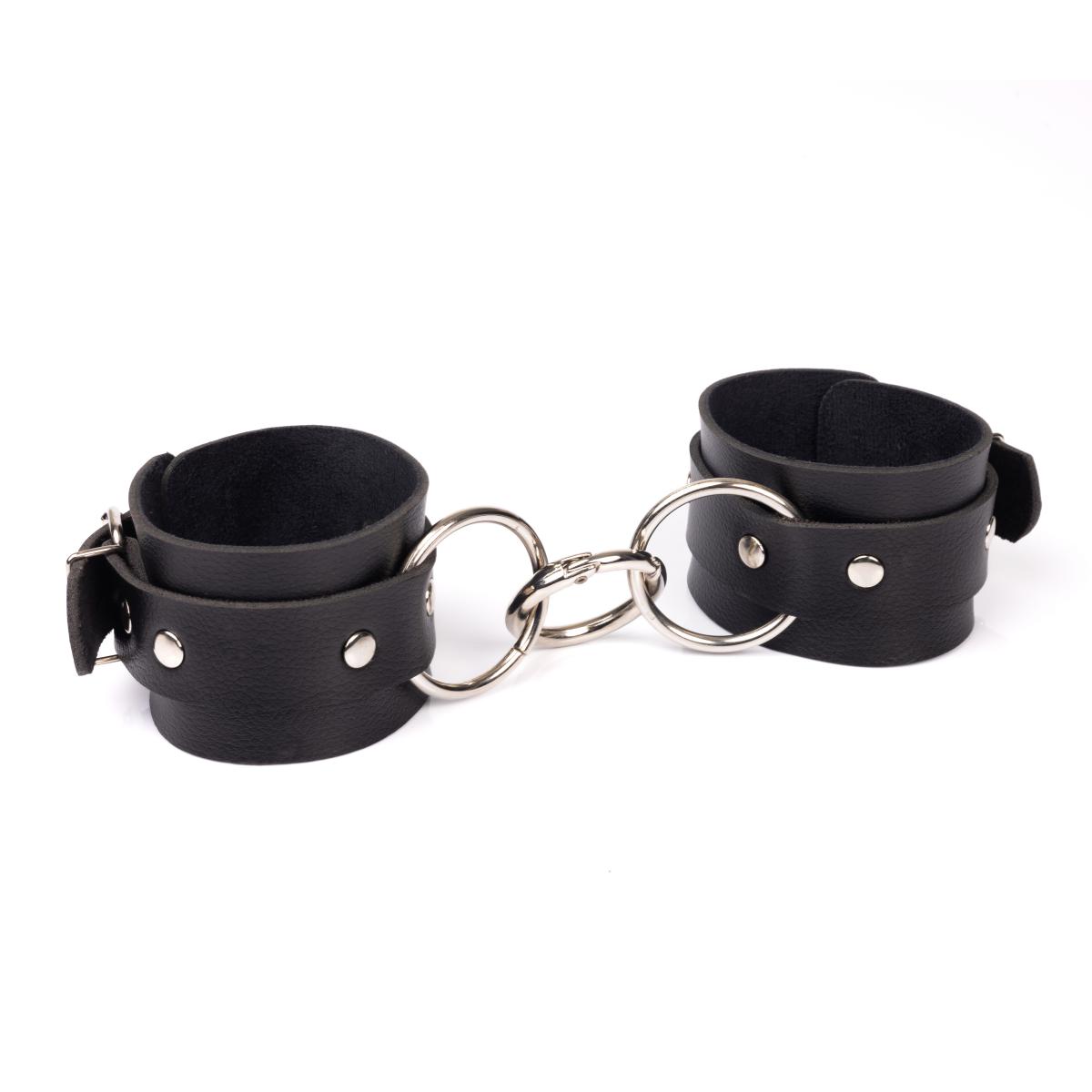 Par de Braceletes em Couro Montana com Argolas - New Star Couros - 2