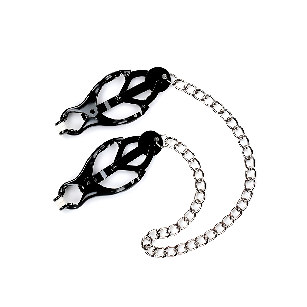 Par de Grampos para Mamilos com Corrente - SI | Disponível em 2 Cores - 5