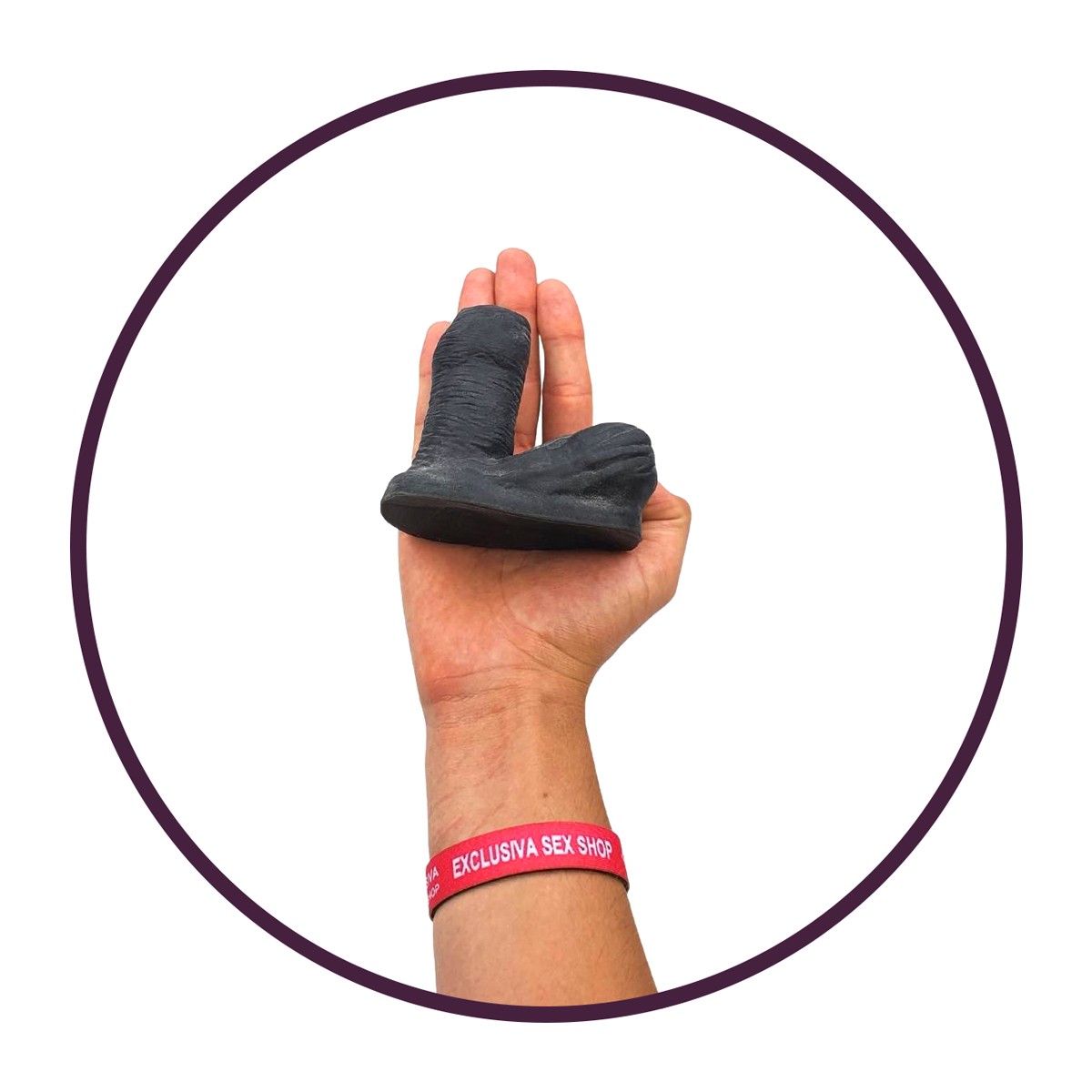 Pênis Packer Enchimento em Cyberskin para Dar Volume na Calça - Upper Jack - 8,5 x 9,2 cm | Disponível em 2 Cores - 3