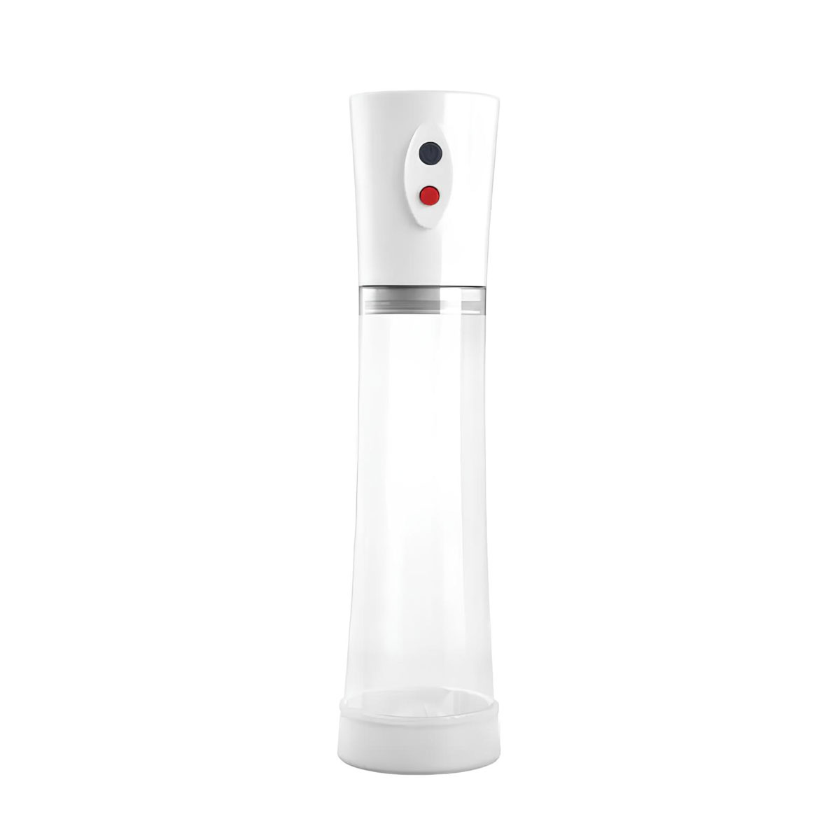 Bomba Peniana Recarregável com 3 Anéis Penianos em Silicone - Penis Pump | 20 x 6,2 cm - 2
