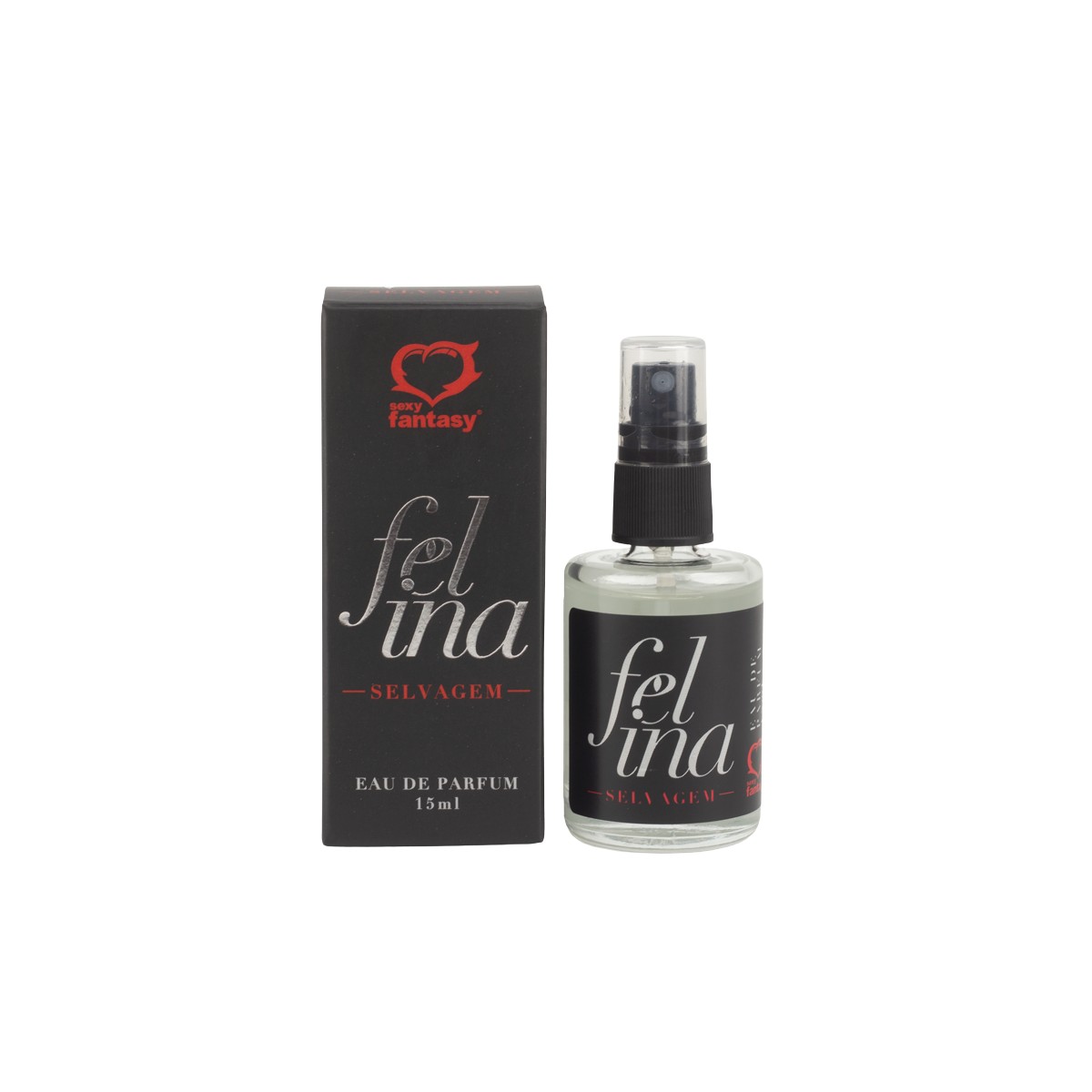 Perfume Feminino Felina - Sexy Fantasy Selvagem | 15 ml - 2