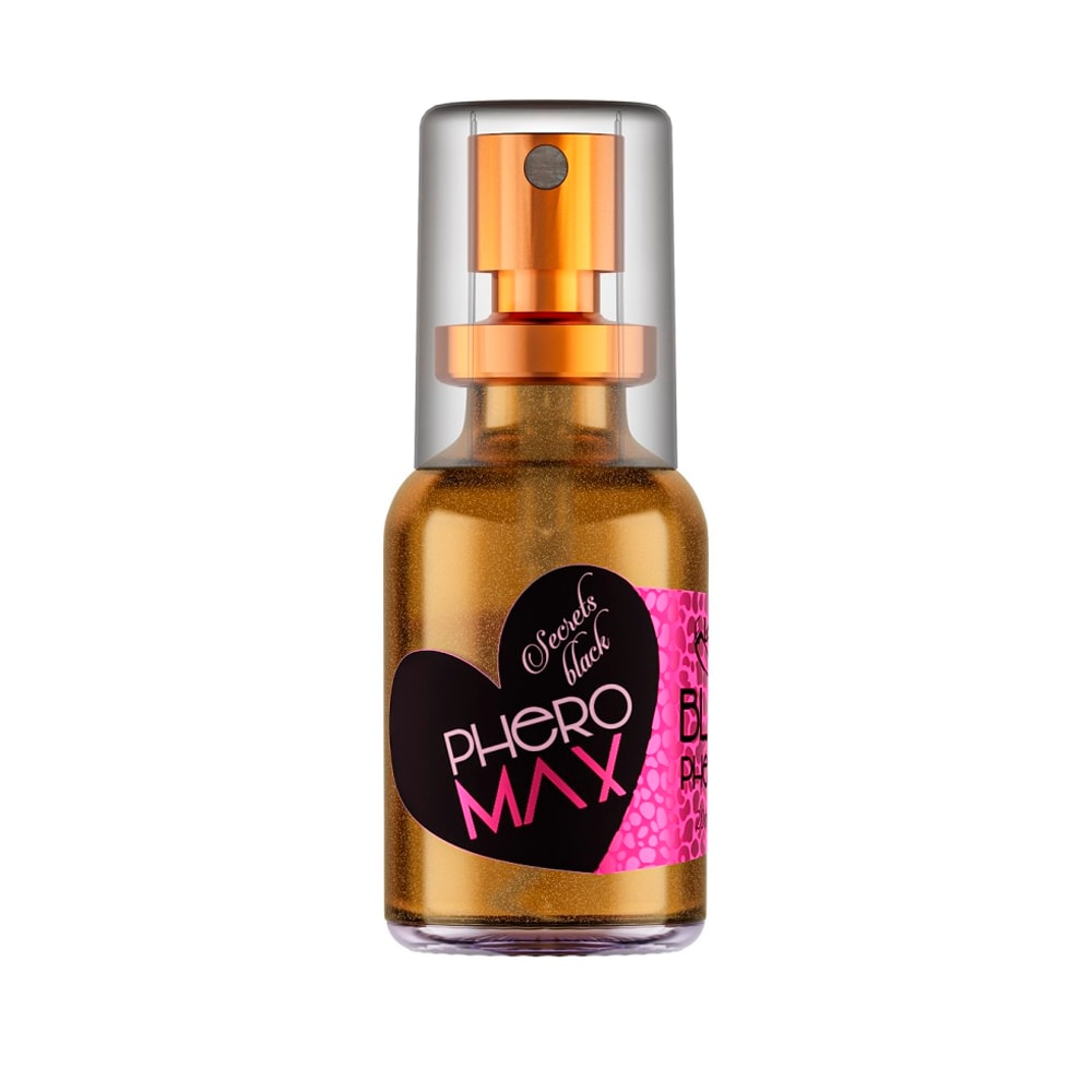 Deo Colônia com Feromônio Feminino - La Pimienta Phero Max Secrets Black | 20 ml - 2