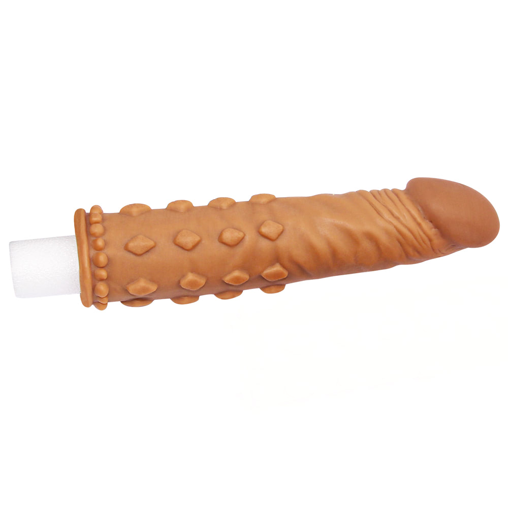 Capa Peniana Extensora com Glande Definida Preenchida e Nódulos - Pleasure X-Tender Series | 18,5 x 3,5 cm | Disponível em 2 Cores - 5