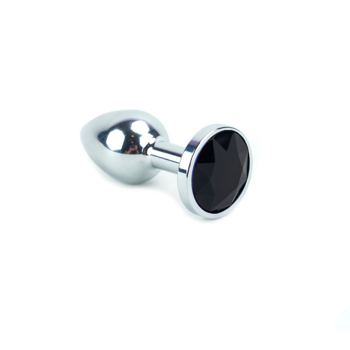 Plug Anal no Tamanho "P" em Aço Inoxidável com Joia - Sexy Import | 6 x 2,5 cm | Disponível em 12 Cores - 8