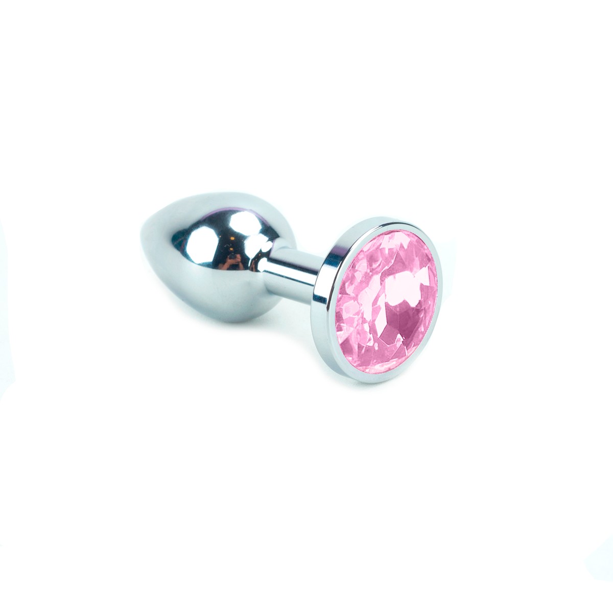 Plug Anal no Tamanho "P" em Aço Inoxidável com Joia - Sexy Import | 6 x 2,5 cm | Disponível em 12 Cores - 14