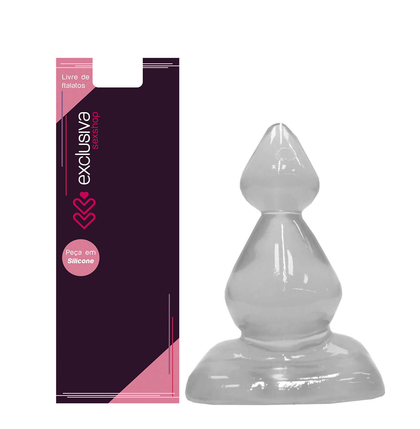 Plug Anal Árvore de Natal com Base de Suporte - Magic Sexy | 10,3 x 5,3 cm | Disponível em 7 Cores - 3