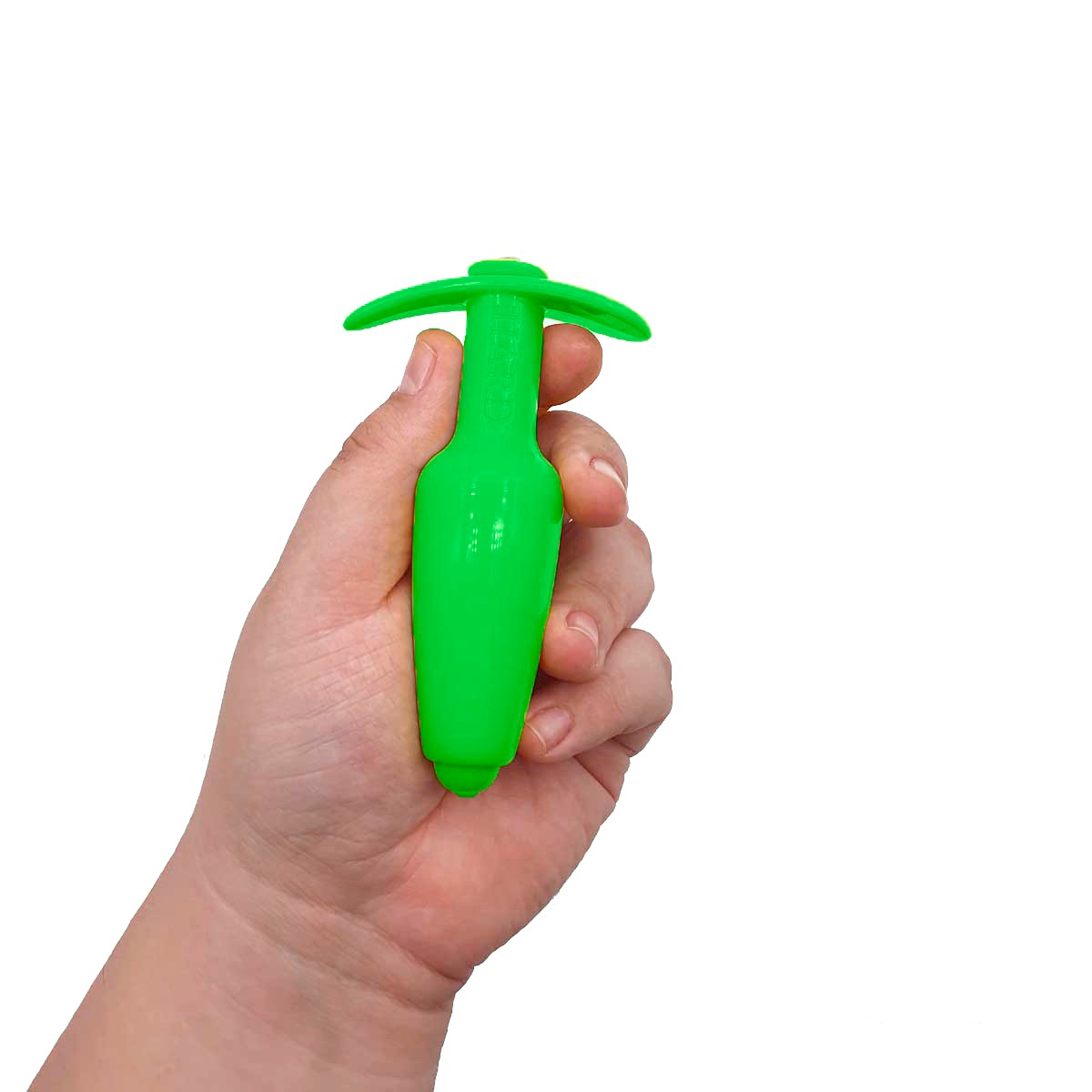 Plug Anal com Compartimento para Lubrificante e Pedra Brilhante na Base - Hard Splash | 9,5 x 3 cm | Disponível em 7 Cores - 10