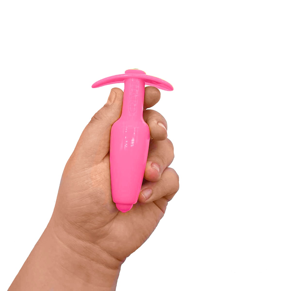 Plug Anal com Compartimento para Lubrificante e Pedra Brilhante na Base - Hard Splash | 9,5 x 3 cm | Disponível em 7 Cores - 16