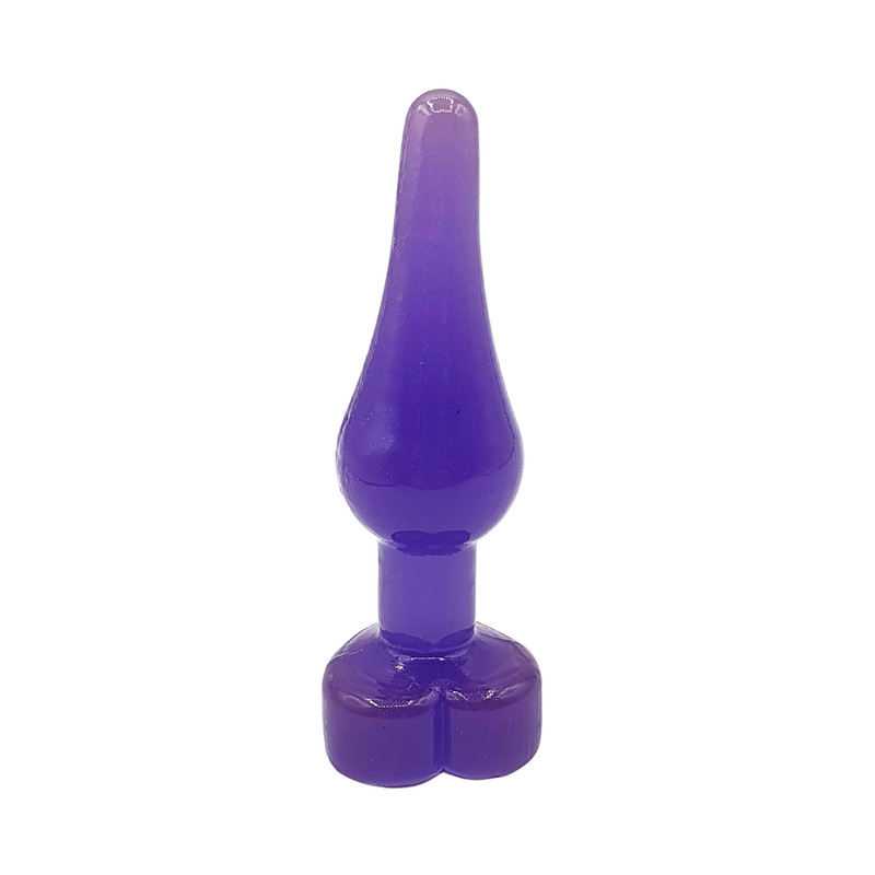 Plug Anal Cônico com Base Achatada no Formato de Coração - InNamorata Love Items N°01 | 8,6 x 2,8 cm | Disponível em 4 Cores - 4