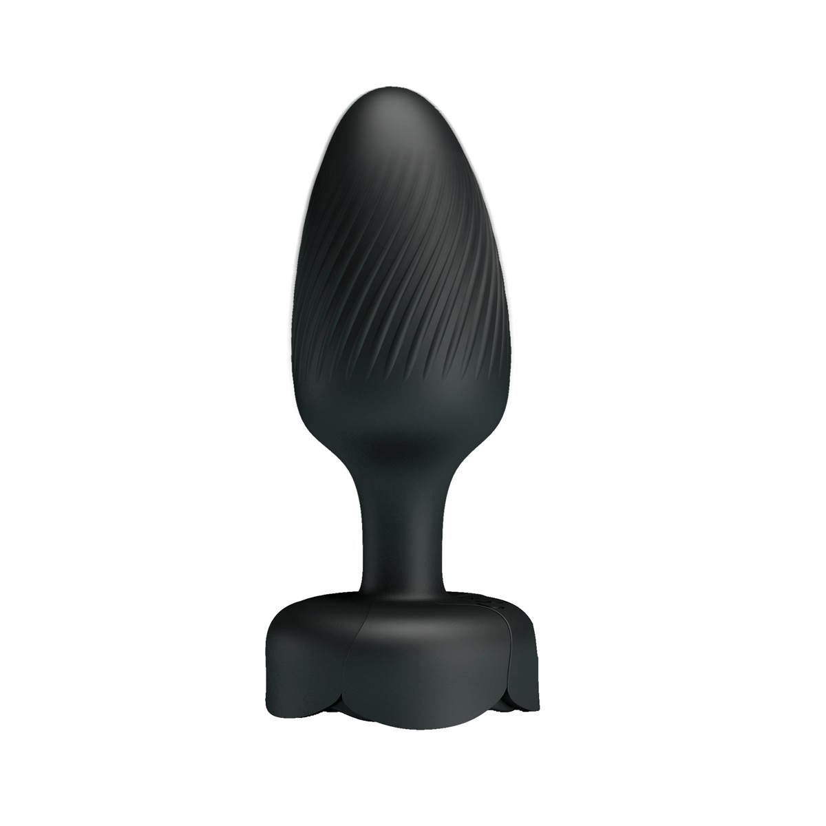 Plug Anal Cônico ''M" em Silicone com LED Colorido na Base e 10 Modos de Vibração - Pretty Love Osborn 3 | 8,2 x 3,3 cm - 2