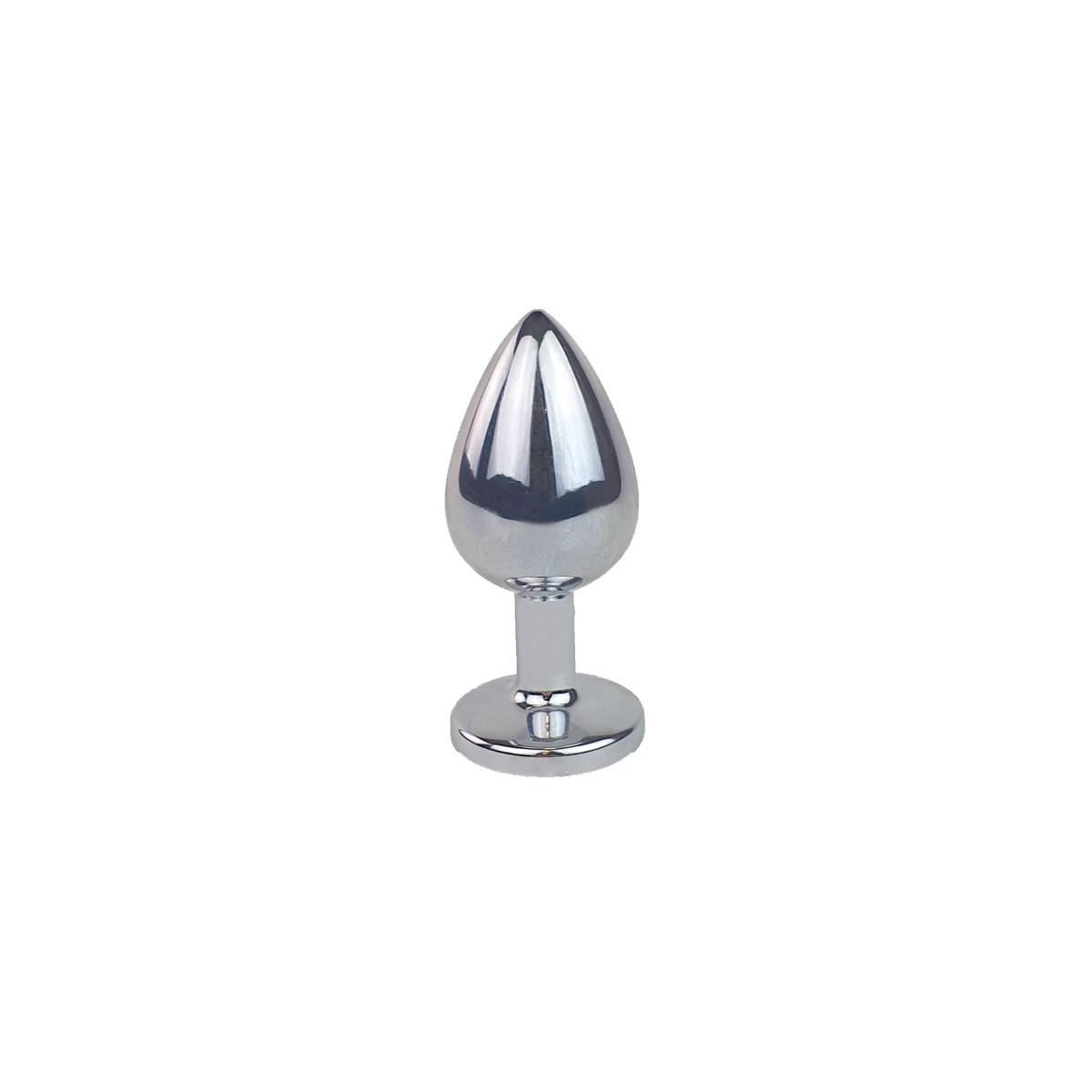 Plug Anal "G" em Metal e Formato Cônico com Joia na Base - 8 x 4 cm | Disponível em 8 Cores - 10