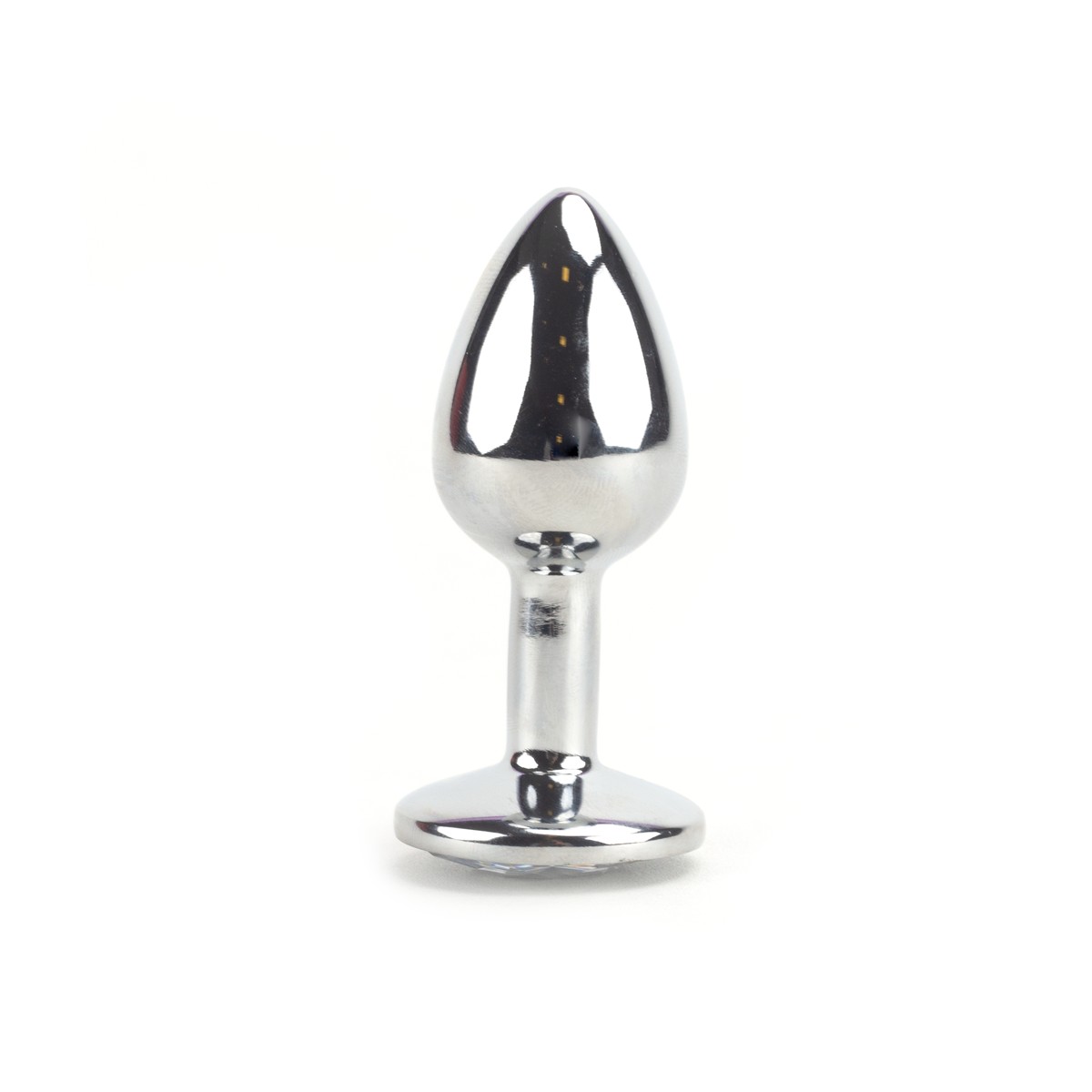 Plug Anal Cônico em Metal no Tamanho P com Joia na Base - Seamless | 5,5 x 2,6 cm | Disponível em 8 Cores - 9