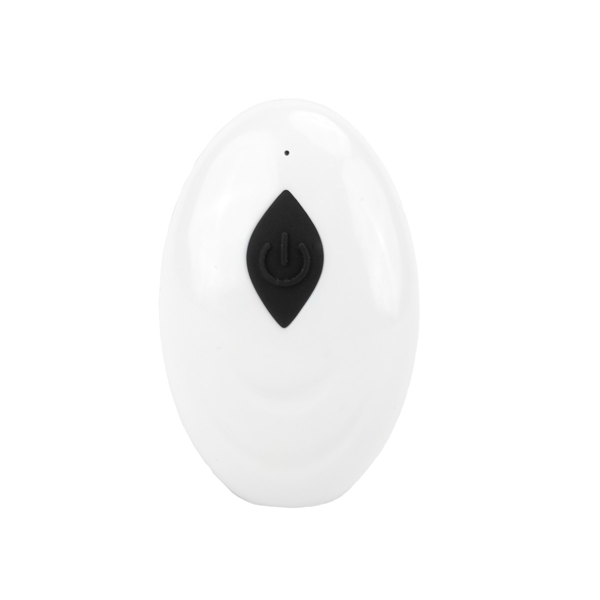 Plug Anal Cônico Tamanho "M" em ABS Cromado, Recarregável, Luz de LED na Base, 10 Modos de Vibração e Controle Remoto | 7,5 x 3,4 cm - 5