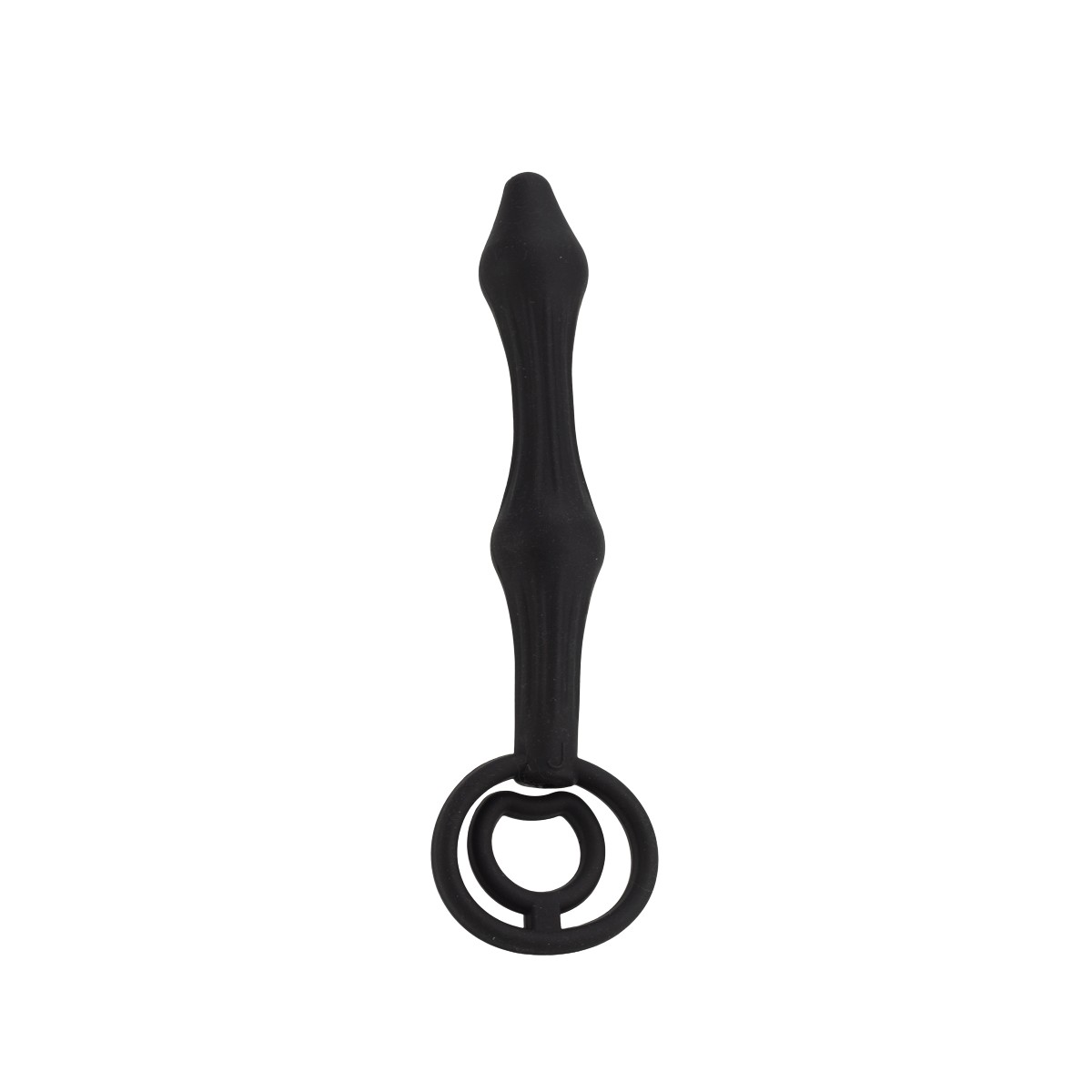 Plug Anal Escalonado com Esferas Internas, Anel Peniano Duplo e Bomba com Descompressão - SI | 17 x 3,1 cm - 4