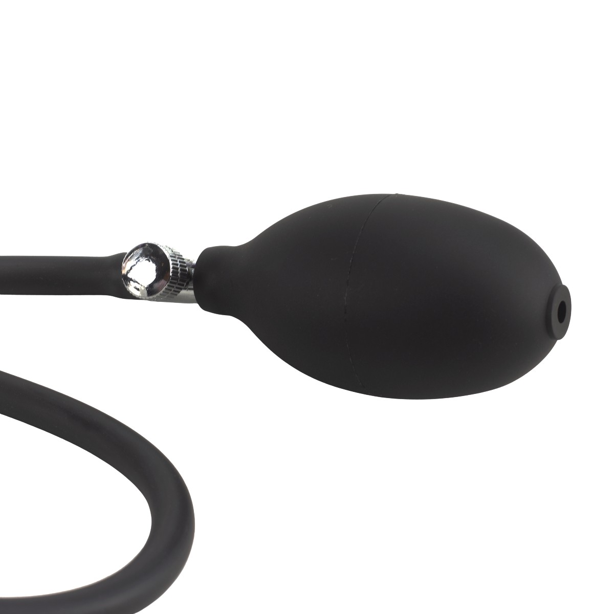 Plug Anal Escalonado Inflável em Silicone com Pera de Descompressão - SI | 12 x 3,6 cm - 6