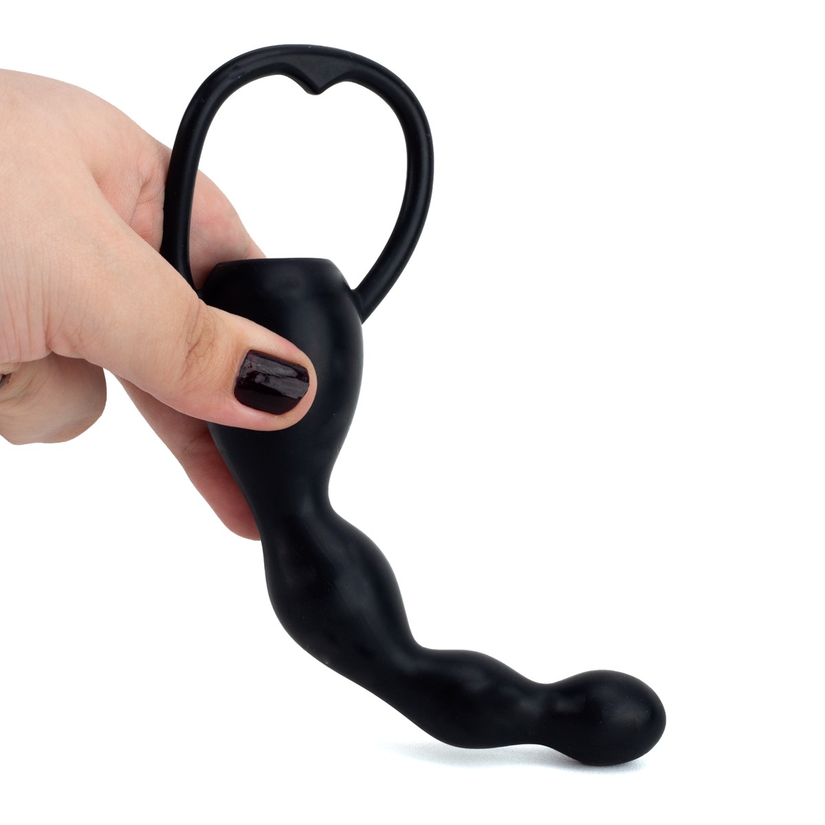 Plug Anal Escalonado em Silicone Cirúrgico com Vibração - XXOO | 12,5 x 3,2 cm | Disponível em 2 Cores - 3