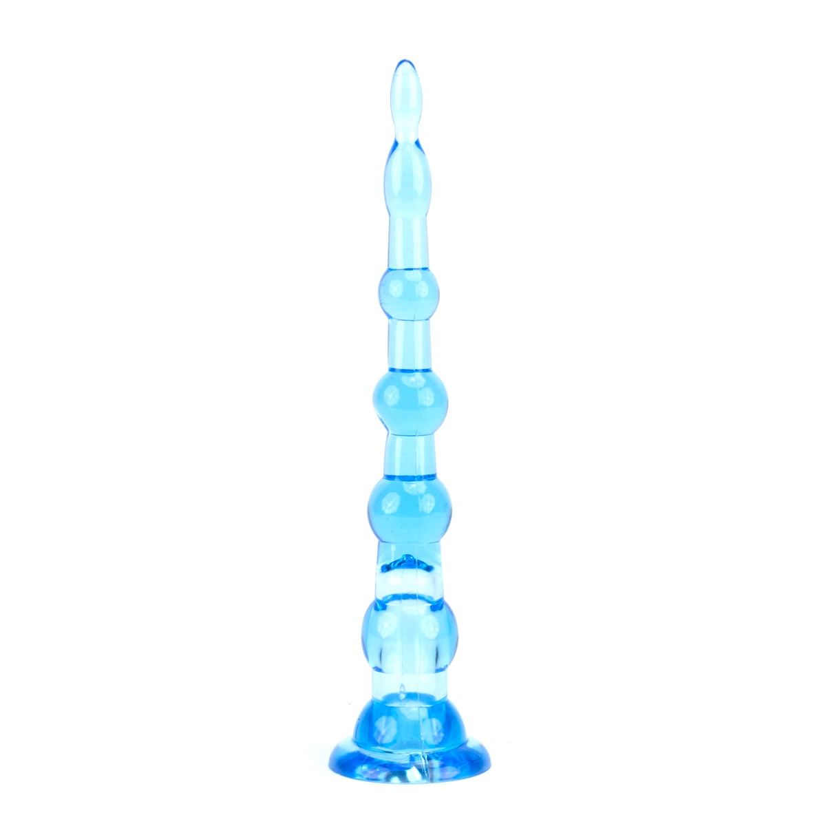 Plug Anal com Esferas Gradativas e Cápsula Vibratória - Pyramid Gels | 20,5 x 3 cm | Disponível em 3 Cores - 2
