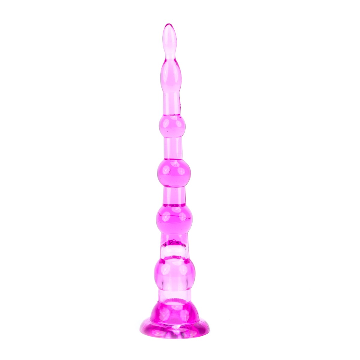 Plug Anal com Esferas Gradativas e Cápsula Vibratória - Pyramid Gels | 20,5 x 3 cm | Disponível em 3 Cores - 11