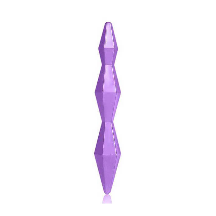 Plug Anal em Forma Escalonada de Diamante - Butt Plug Diamond | 17,8 x 2,5 cm | Disponível em 4 Cores - 5