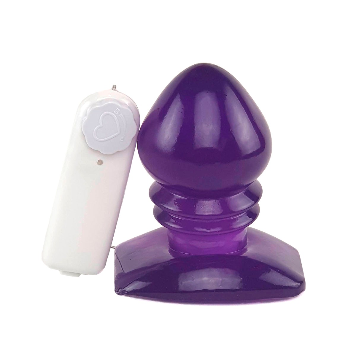 Plug Anal no Formato Bulboso com Vibração Multivelocidade e Controle Remoto com Fio - Magic Sexy | 11,5 x 6,7 cm | Disponível em 3 Cores - 2