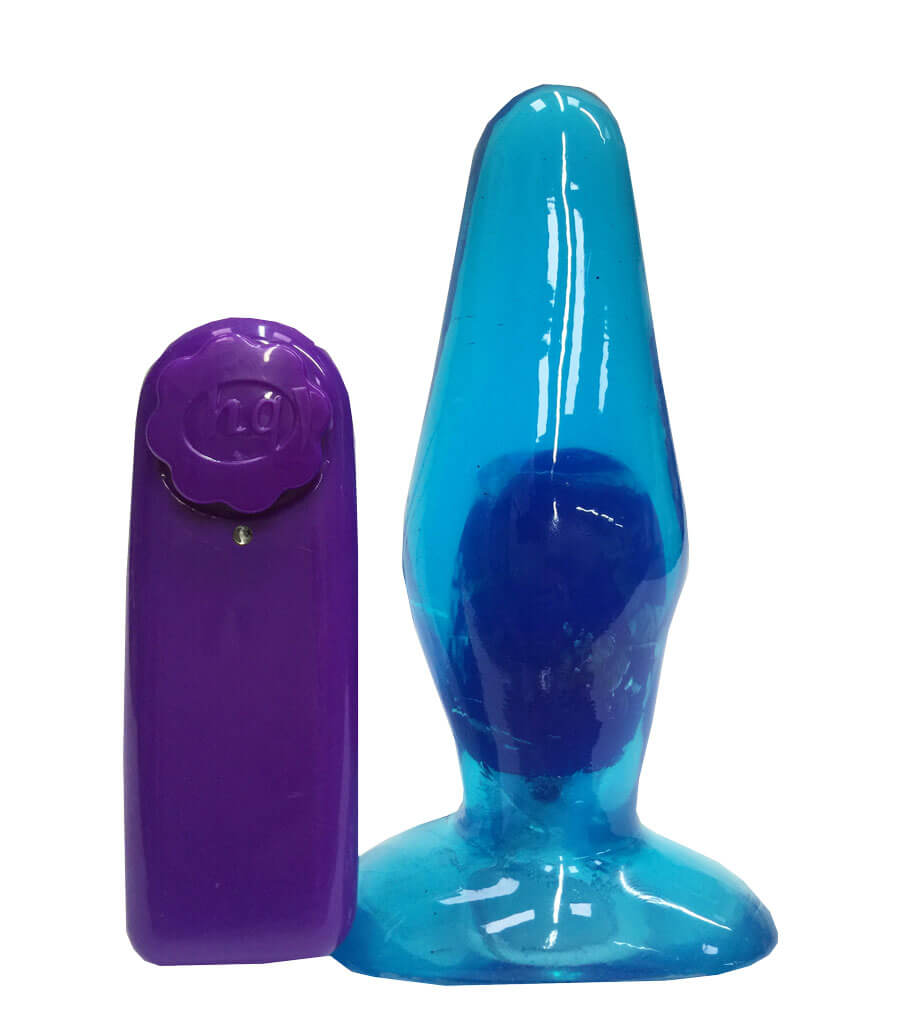 Plug Anal em Formato Cônico com Vibração Multivelocidade, Controle Remoto e Base de Suporte - Magic Sexy | 11,5 x 4,4 cm | Disponível em 7 Cores - 4