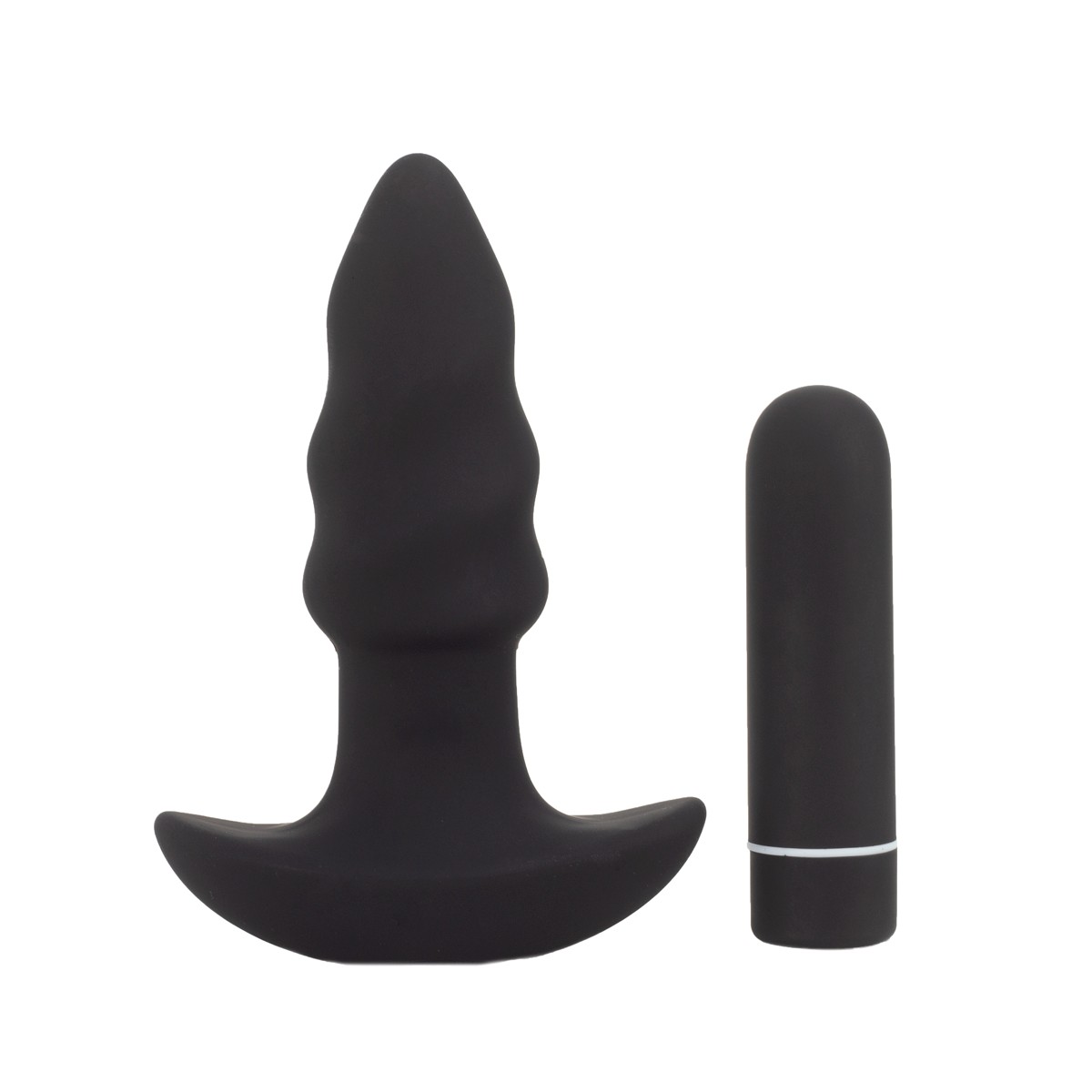 Plug Anal em Formato Espiral com 9 Modos de Vibração, Bullet Interno Removível e Recarregável - S-Hande Lovearrow-2 | 7,5 x 2,9 cm - 2