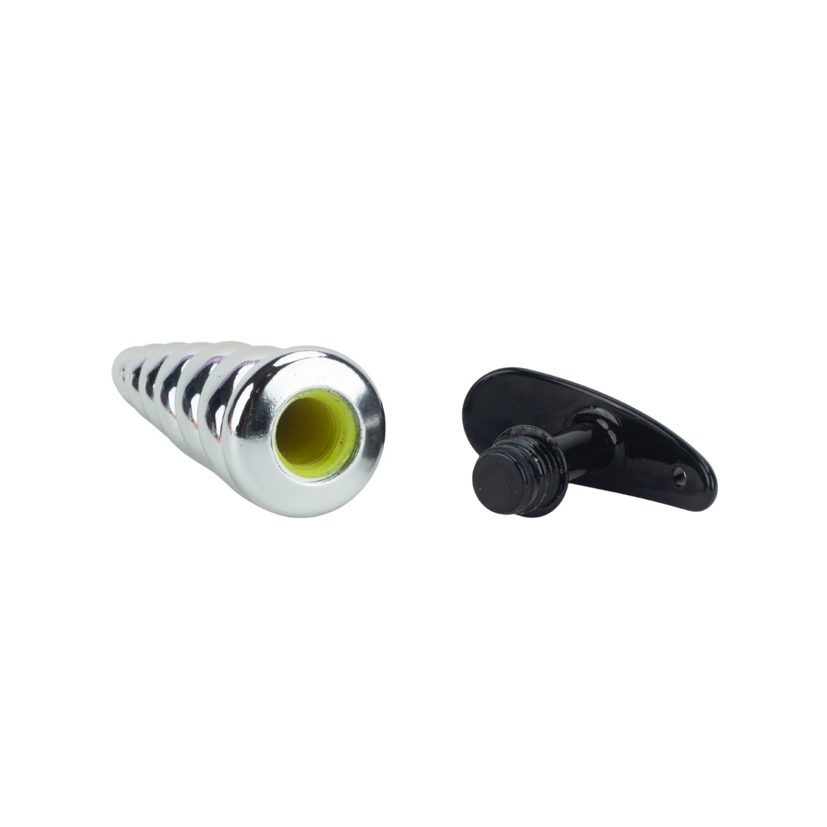 Plug Anal em Formato Espiral com Pedra na Base e Compartimento Secreto - Hard Secret Bag | 12,5 x 3,4 cm | Disponível em 7 Cores - 10