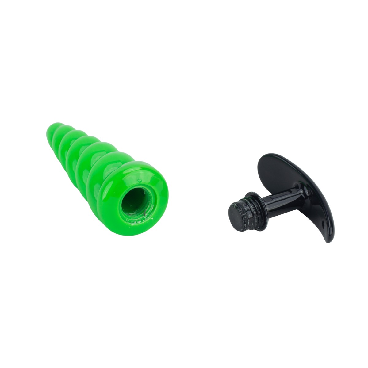 Plug Anal em Formato Espiral com Pedra na Base e Compartimento Secreto - Hard Secret Bag | 12,5 x 3,4 cm | Disponível em 7 Cores - 20