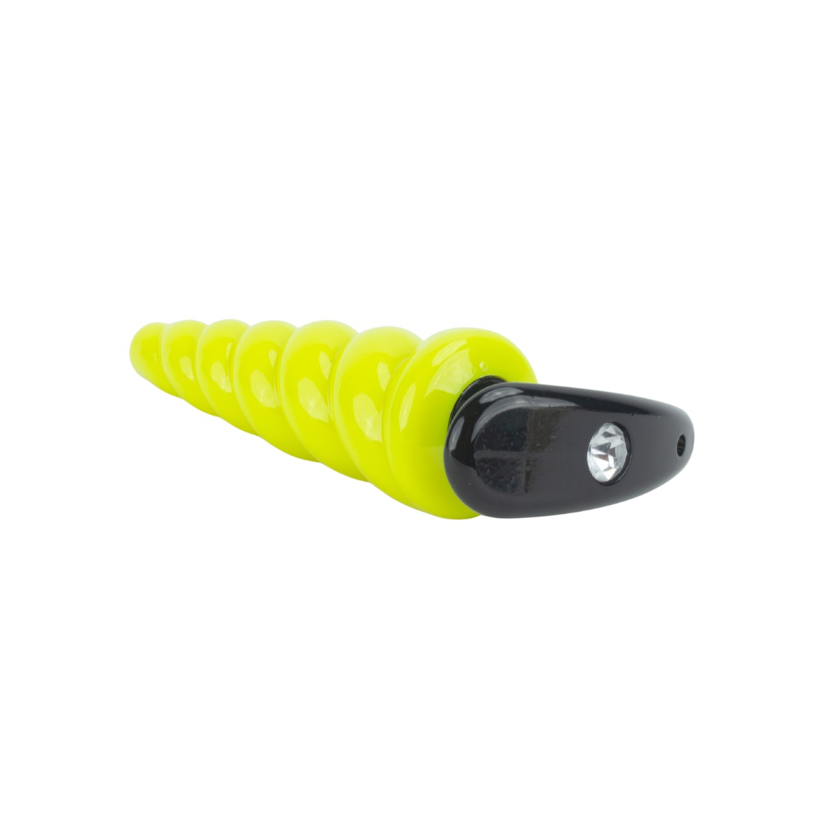 Plug Anal em Formato Espiral com Pedra na Base e Compartimento Secreto - Hard Secret Bag | 12,5 x 3,4 cm | Disponível em 7 Cores - 23