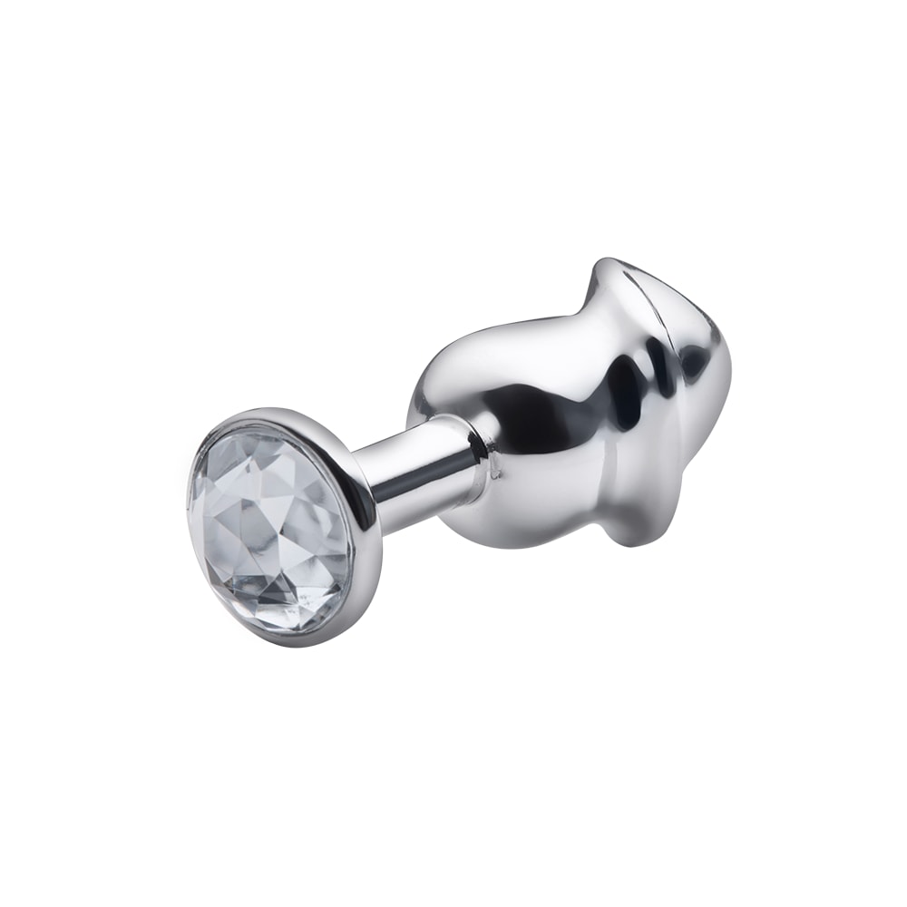 Plug Anal com Formato de Glande e Detalhe de Pedra Brilhante na Base - Sexy Fantasy Lite | 7,5 x 2,5 cm | Disponível 5 Cores - 14