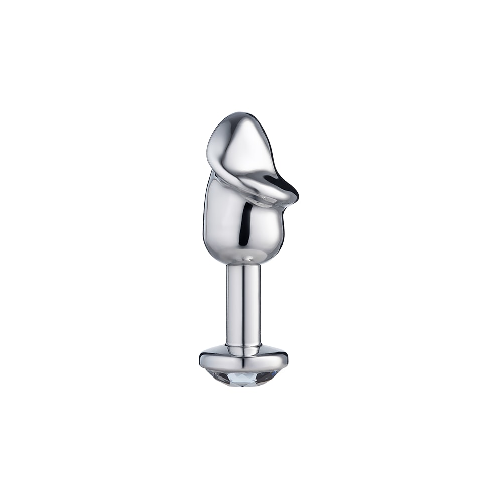 Plug Anal com Formato de Glande e Detalhe de Pedra Brilhante na Base - Sexy Fantasy Lite | 7,5 x 2,5 cm | Disponível 5 Cores - 12