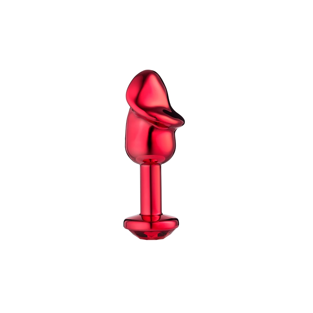 Plug Anal com Formato de Glande e Detalhe de Pedra Brilhante na Base - Sexy Fantasy Lite | 7,5 x 2,5 cm | Disponível 5 Cores - 2