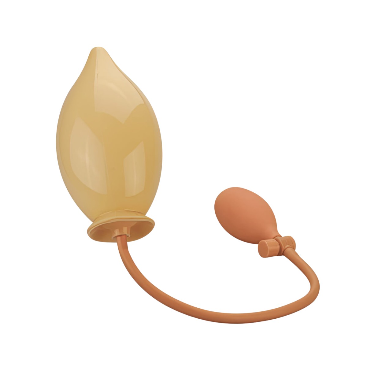 Plug Anal "G" Inflável com Válvula Controladora de Pressão - 10,8 x 4,6 cm | Disponível em 2 Cores - 10