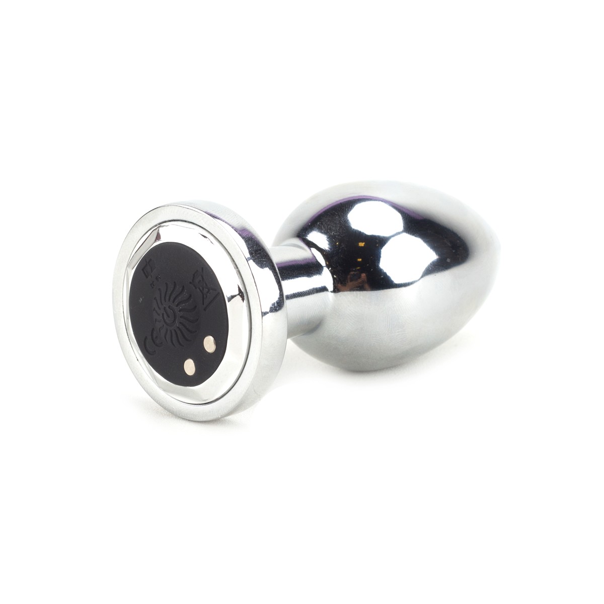 Plug Anal "M" em Aço com Formato Cônico, 9 Modos de Vibração e Controle Remoto Sem Fio - SI Arthur | 7,2 x 3,3 cm - 5