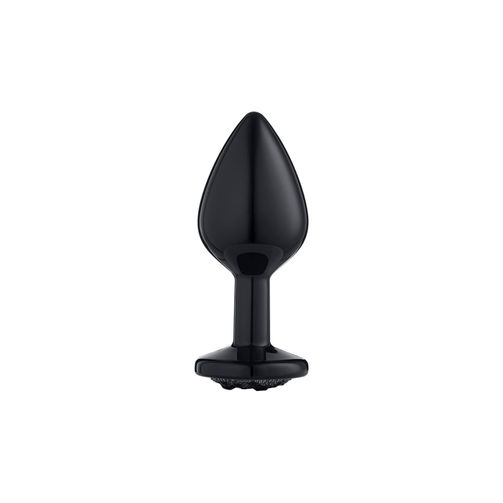 Plug Anal "M" no Formato Cônico com Detalhe de Pedra Brilhante Cravejada na Base - Sexy Fantasy Lite | 7,5 x 3,2 cm | Disponível em 2 Cores - 4