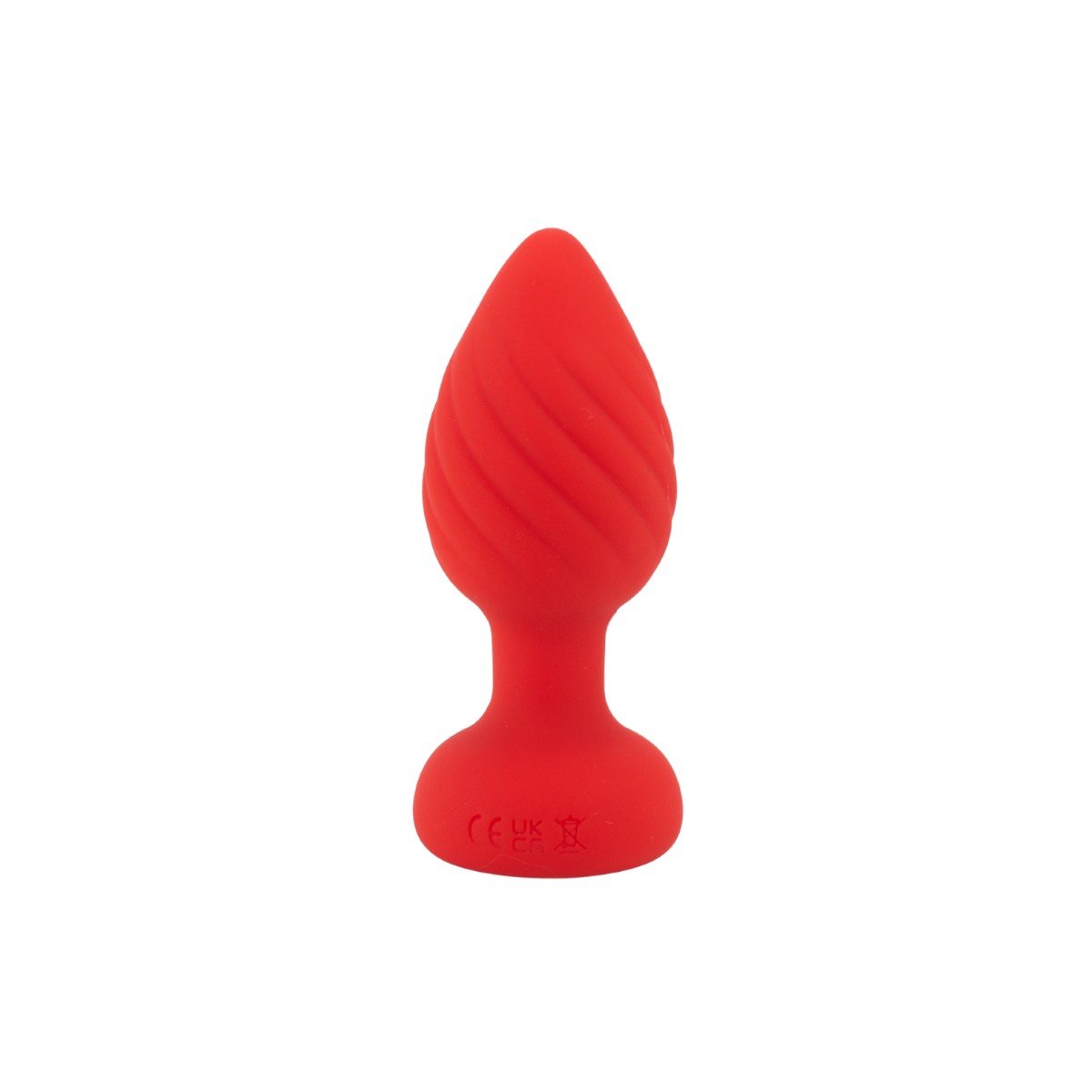 Plug Anal "M" em Formato Cônico com Textura em Espiral, 10 Modos de Vibração e Controle Remoto Sem Fio - YouVibe | 6,8 x 3,5 cm | Disponível em 2 cores - 4