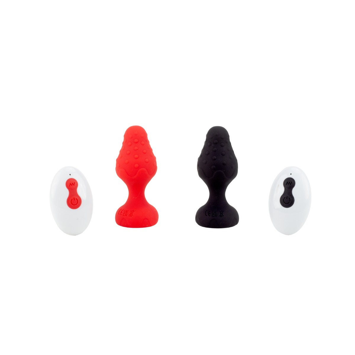 Plug Anal M em Formato Cônico com Texturas, 10 Modos de Vibração, Touch e Controle Remoto Sem Fio - YouVibe | 6,8 x 3,6 cm | Disponível em 2 cores - 2