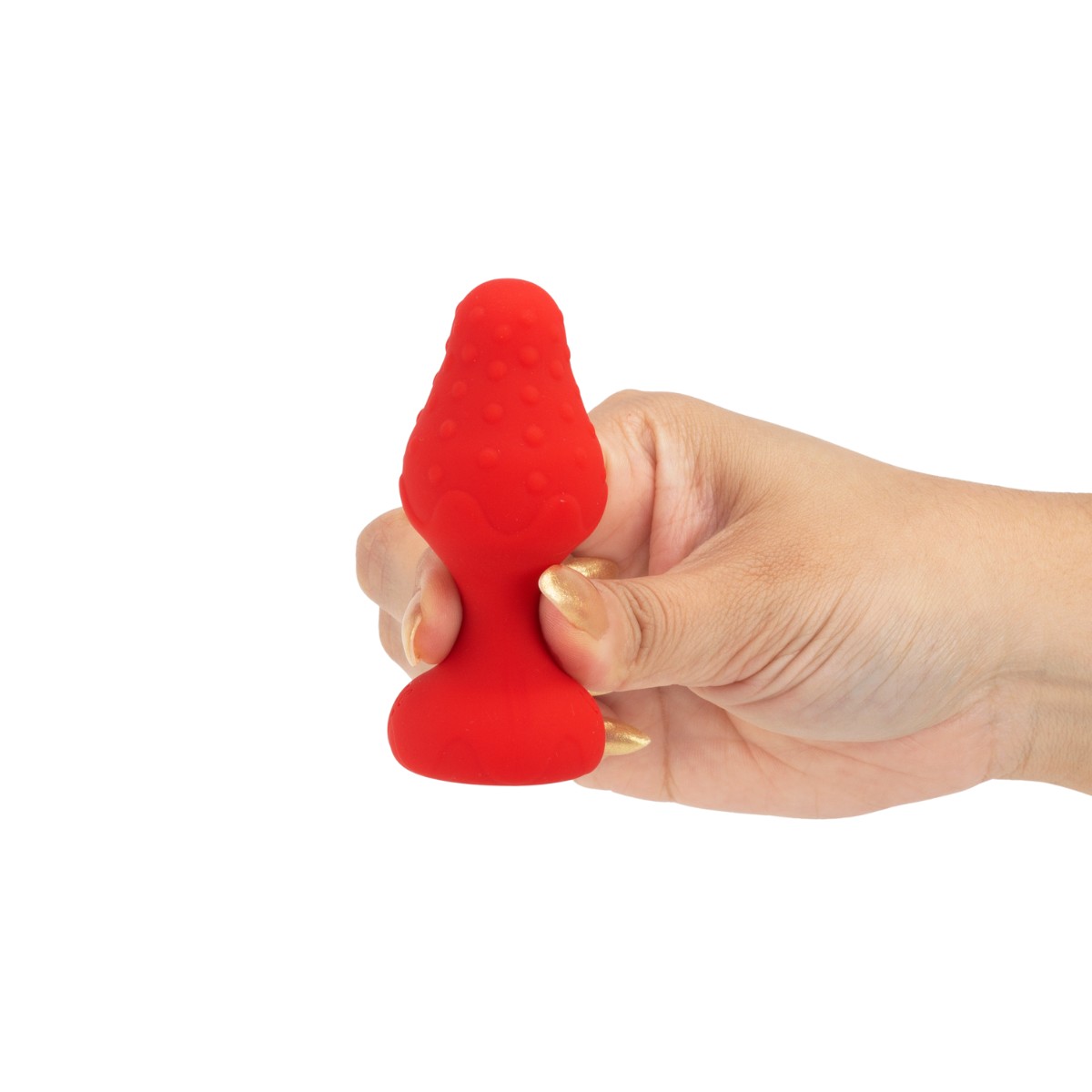 Plug Anal M em Formato Cônico com Texturas, 10 Modos de Vibração, Touch e Controle Remoto Sem Fio - YouVibe | 6,8 x 3,6 cm | Disponível em 2 cores - 8