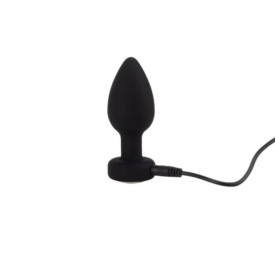 Plug Anal "M" em Silicone, Formato Cônico, 9 Modos de Vibração e Controle Remoto Sem Fio - SI Aiko 2 | 7,4 x 3,3 cm - 4