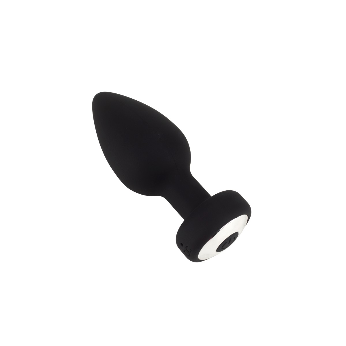 Plug Anal "M" em Silicone, Formato Cônico, 9 Modos de Vibração e Controle Remoto Via App - SI Aiko | 7 x 3,3 cm - 3