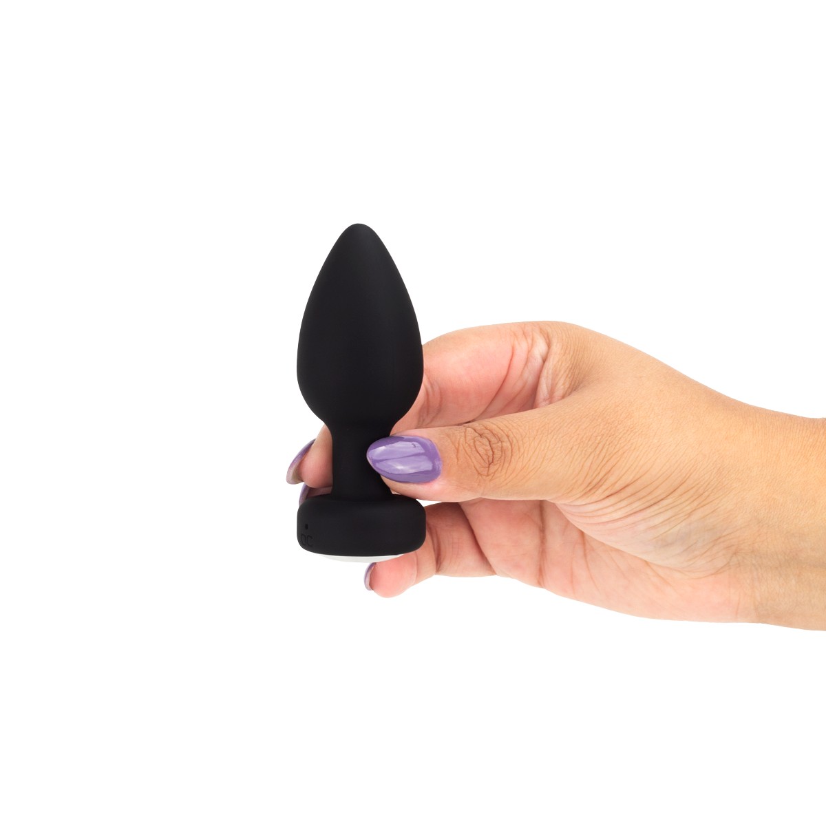 Plug Anal "M" em Silicone, Formato Cônico, 9 Modos de Vibração e Controle Remoto Via App - SI Aiko | 7 x 3,3 cm - 6