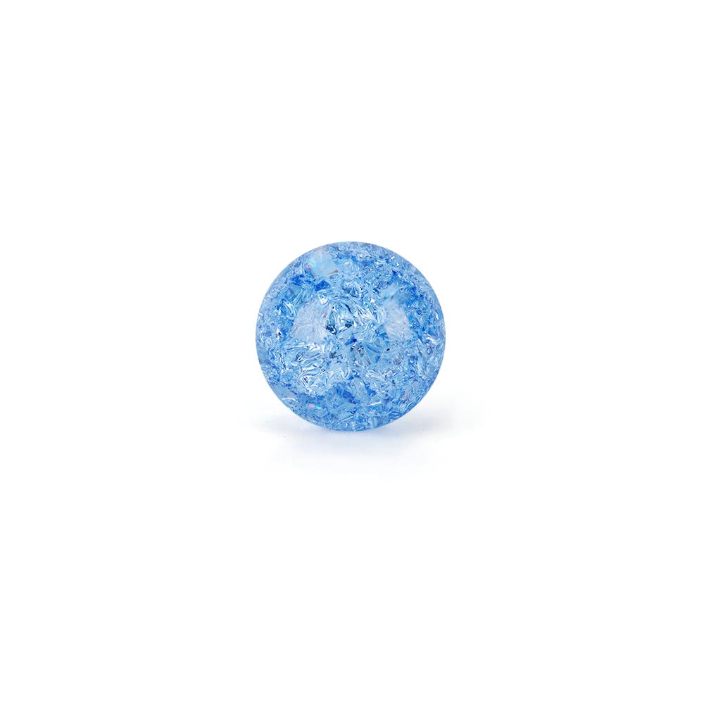 Plug Anal ''M'' de Silicone Platina Com Esfera de Vidro Interna - YouVibe | 7,4 x 3,8 cm | Disponível em 6 Cores - 3