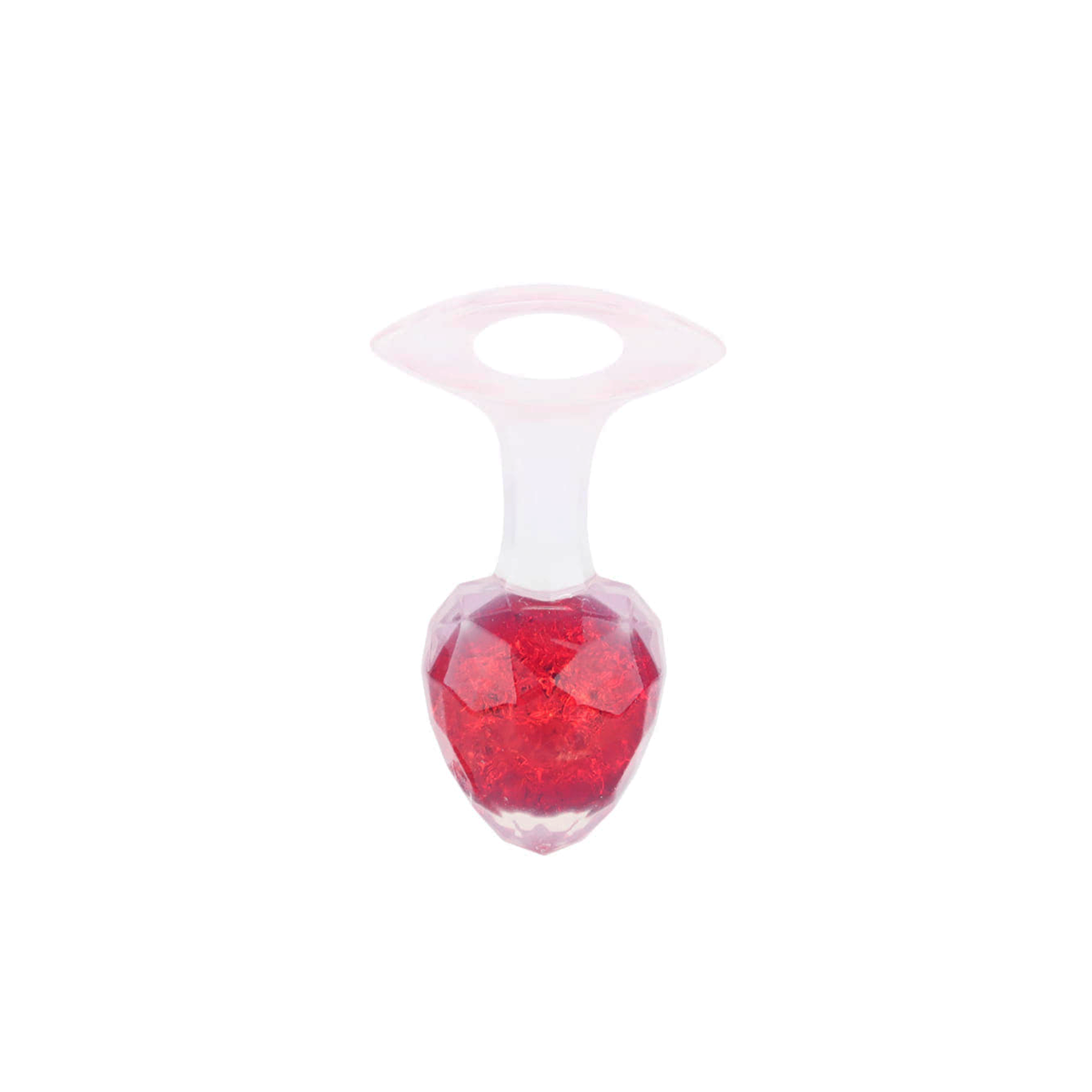 Plug Anal "M" em Silicone Platina, Formato Cônico com Esfera Interna e Alça de Segurança - YouVibe | 7 x 3,8 cm | Disponível em 5 Cores - 19