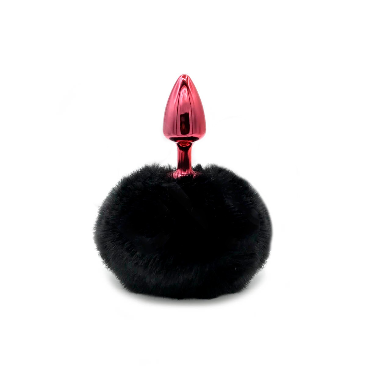 Plug Anal Tamanho ''P'' em Metal com Pompom - 5,4 x 2,6 cm | Hard | Disponível em 10 Cores - 3