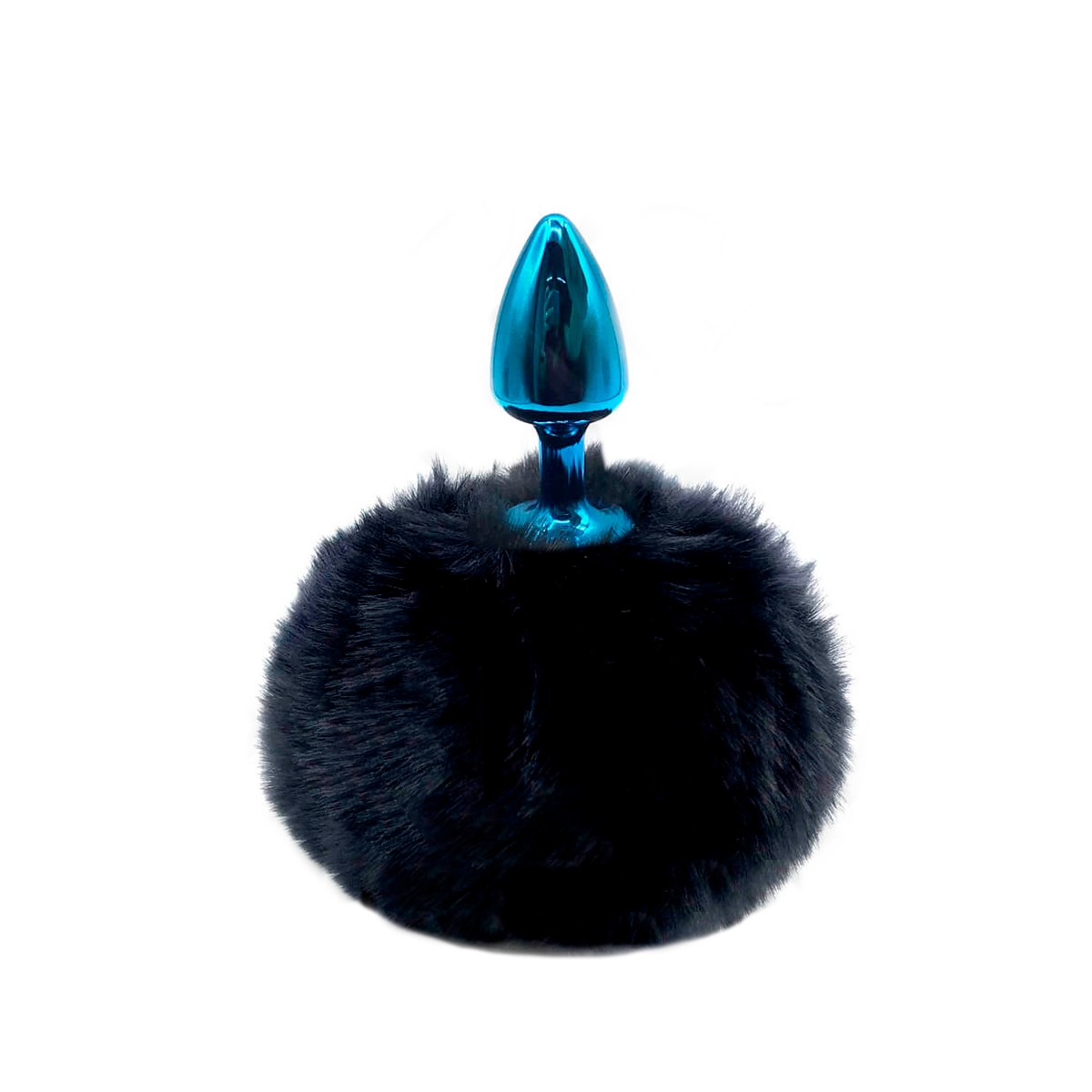 Plug Anal Tamanho ''P'' em Metal com Pompom - 5,4 x 2,6 cm | Hard | Disponível em 10 Cores - 9