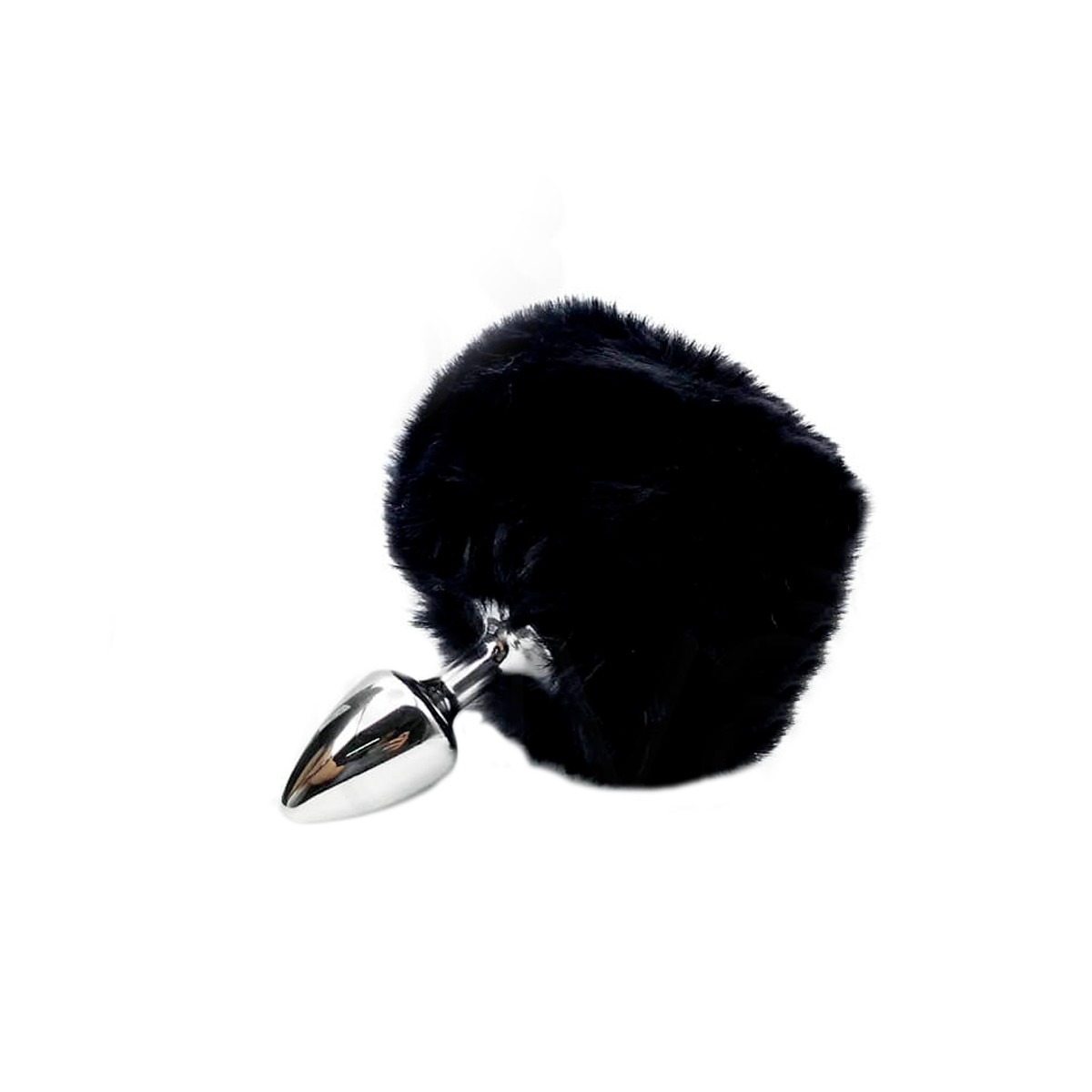 Plug Anal Tamanho ''P'' em Metal com Pompom - 5,4 x 2,6 cm | Hard | Disponível em 10 Cores - 16