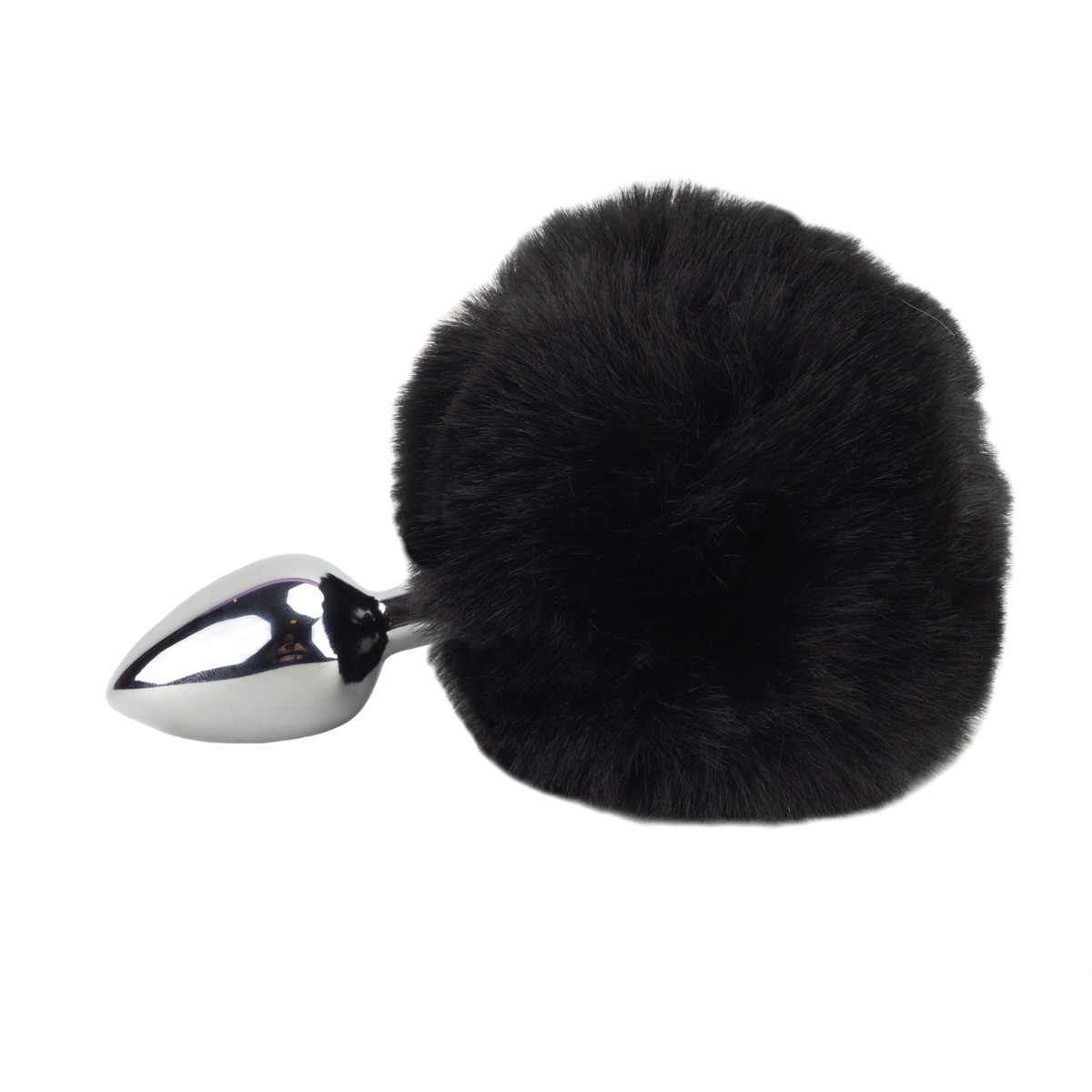 Plug Anal Tamanho "P" em Metal com Pompom - Anal Plug Stainless | 5,8 x 2,7 cm | Disponível em 7 Cores - 11