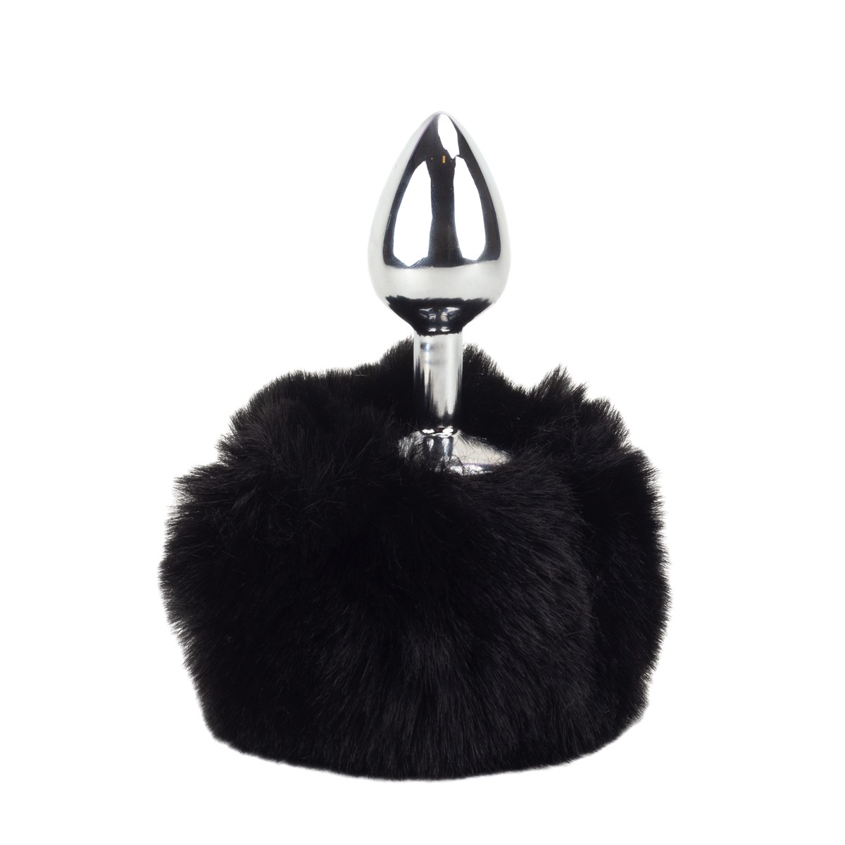 Plug Anal Tamanho "P" em Metal com Pompom - Anal Plug Stainless | 5,8 x 2,7 cm | Disponível em 7 Cores - 13