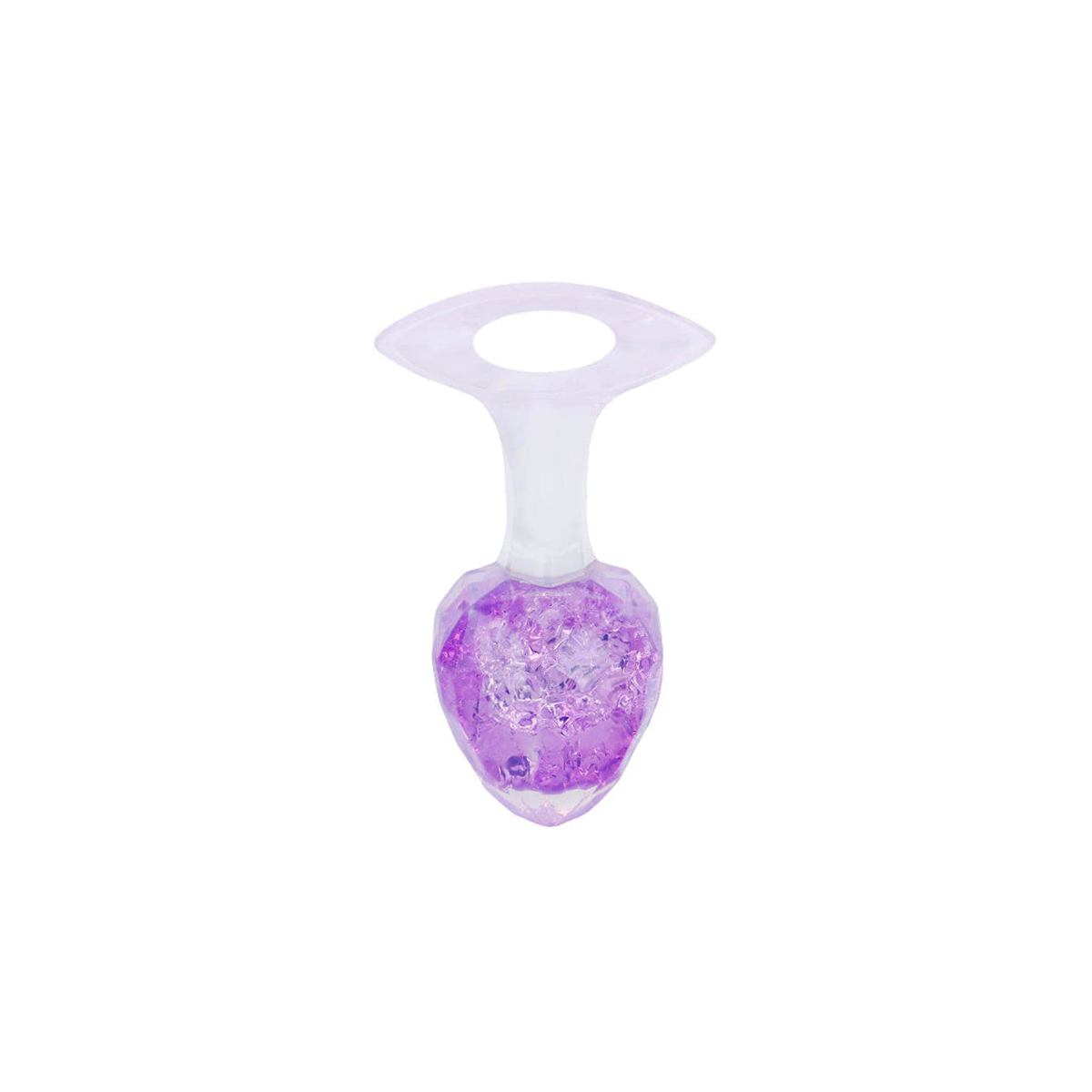 Plug Anal "P" em Formato Cônico de Diamante com Esfera Interna e Alça de Segurança - YouVibe | 6,4 x 3,2 cm | Disponível em 6 Cores - 9